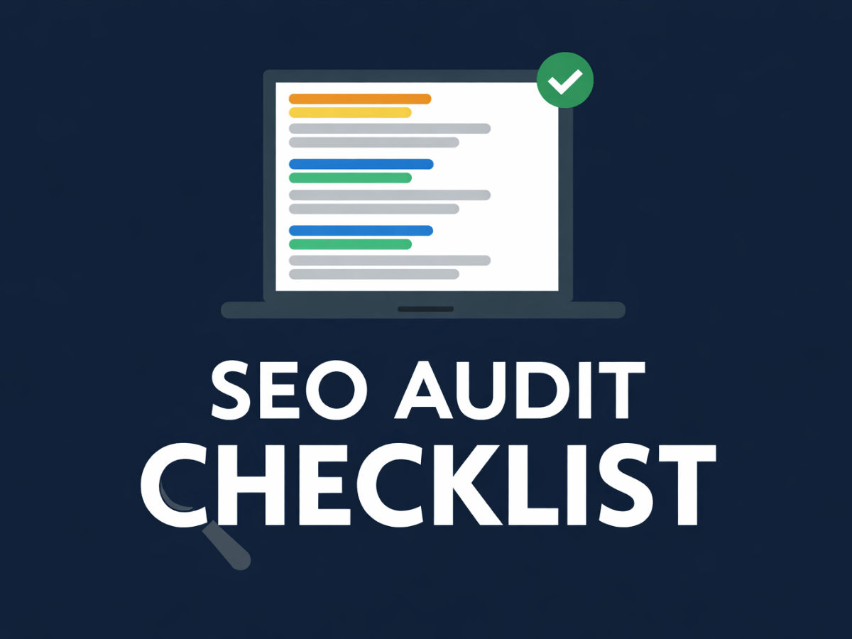 SEO Audit Checklist